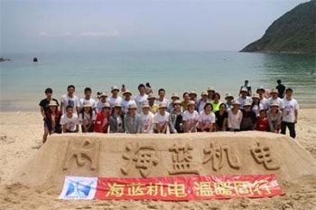 陽春四月，海藍(lán)三門島狂歡之旅