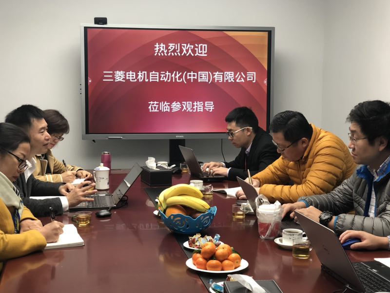 三菱自動化蒞臨海藍指導(dǎo)工作 三菱自動化蒞臨海藍指導(dǎo)工作