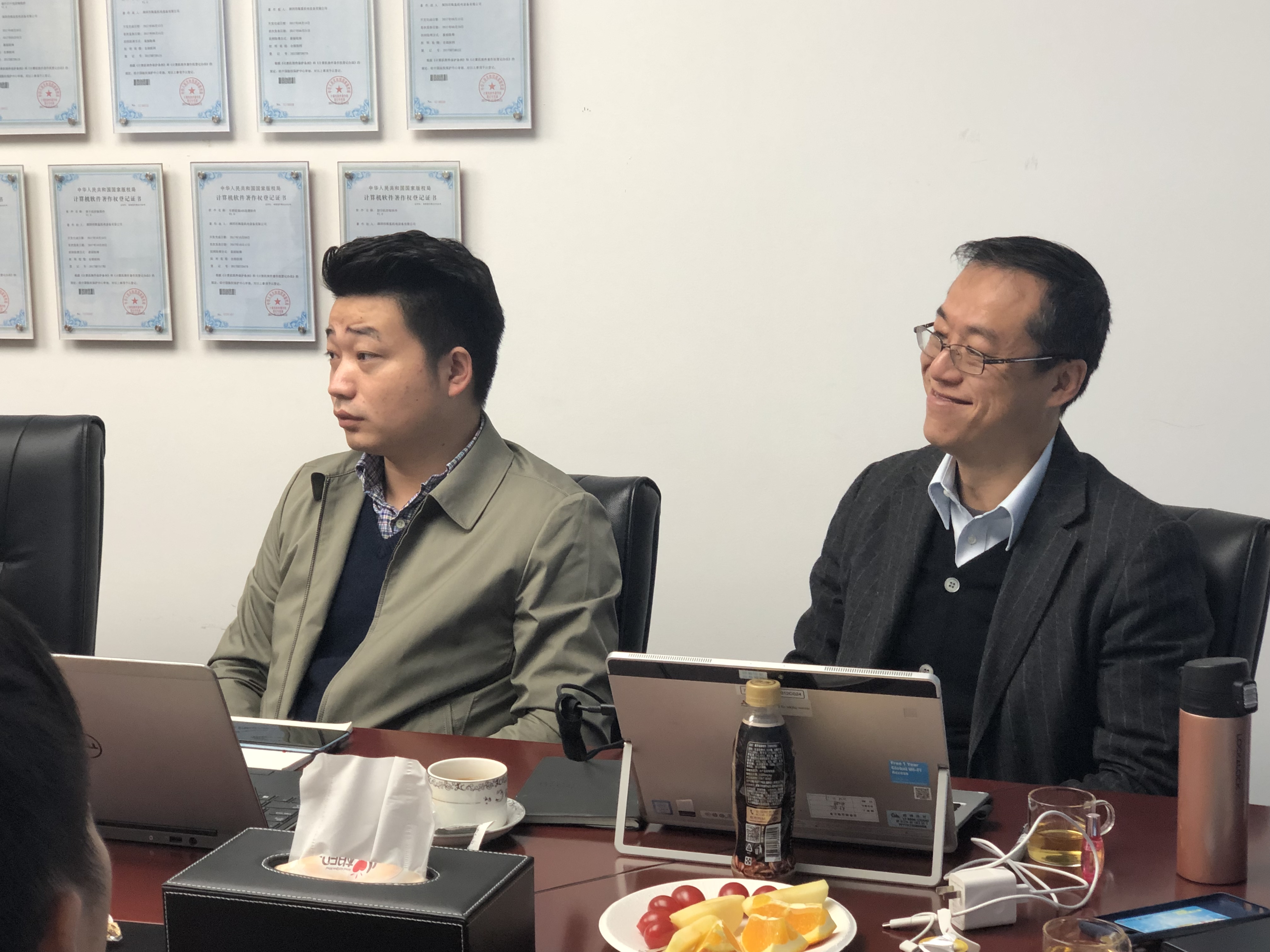 三菱自動化蒞臨海藍指導(dǎo)工作 三菱自動化蒞臨海藍指導(dǎo)工作